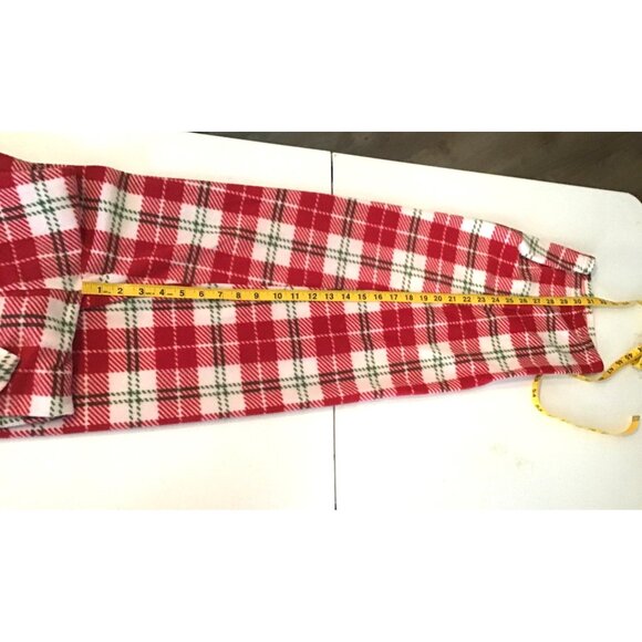 ED- MENS PLAID FLEECE ELASTIC WAIST STRAIGHT LEG PAJAMAS BOTTOMS SIZE X-LARGE - Picture 5 of 5
